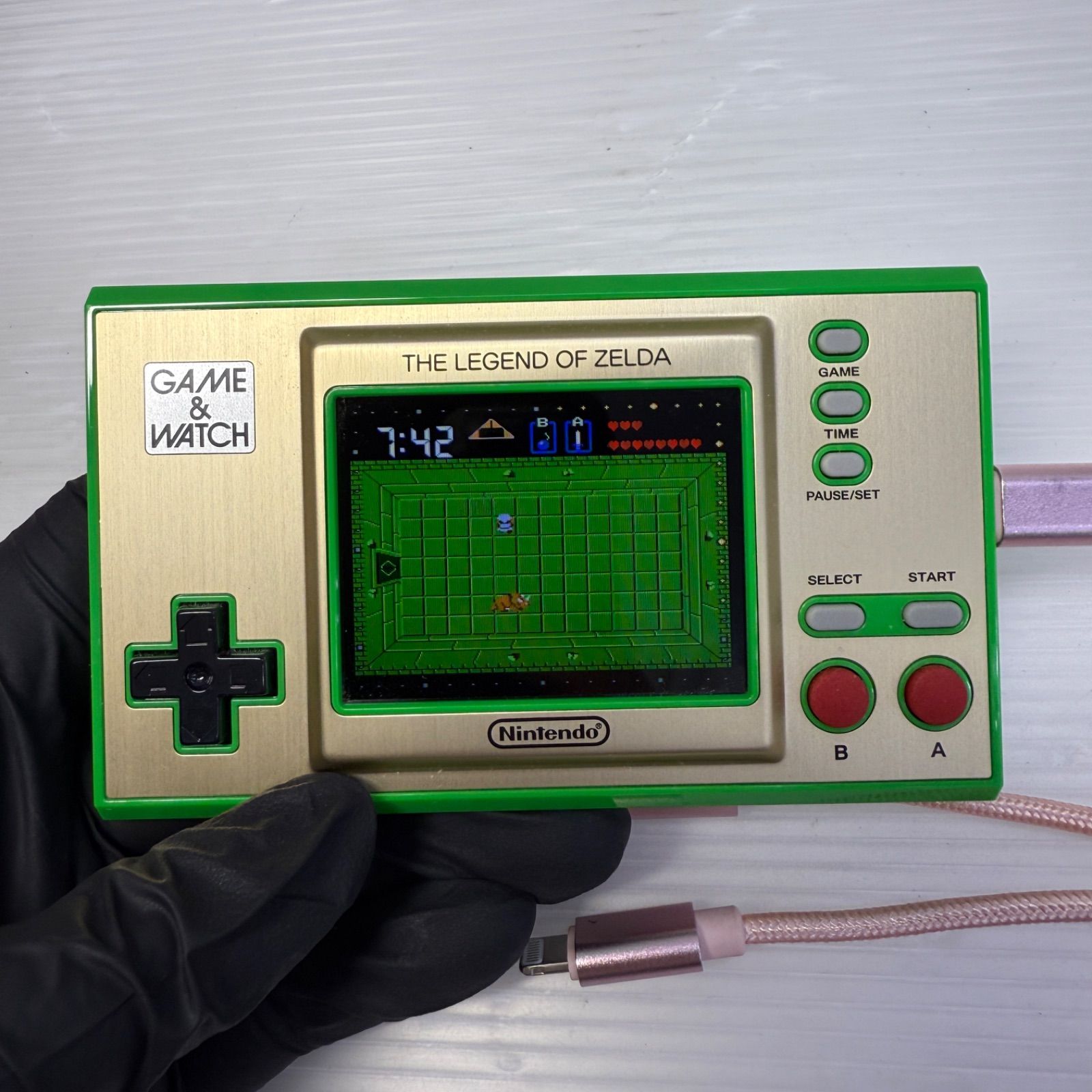動作確認済み☆ゲームウォッチ ゼルダの伝説☆GAME&WATCH 美品 任天堂