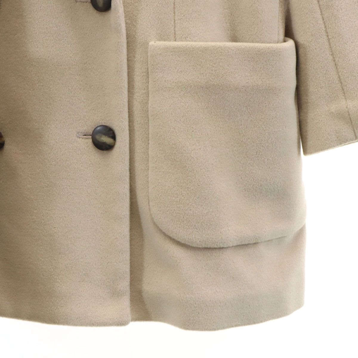 FOXEY フォクシー 日本製 カシミヤブレンド ジャケット F ベージュ