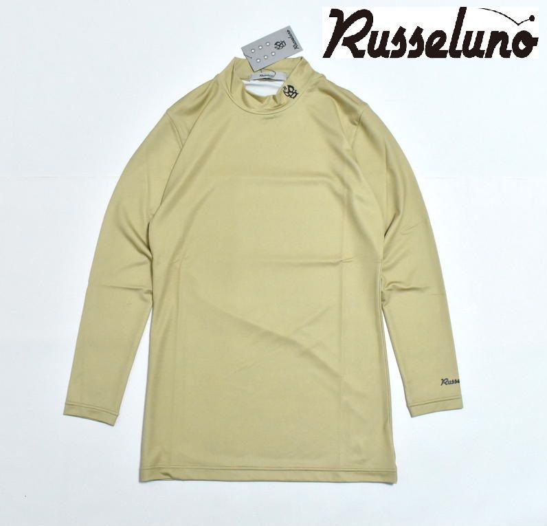 新品 ラッセルノ ゴルフ インナー モックネック ロングスリーブ【4