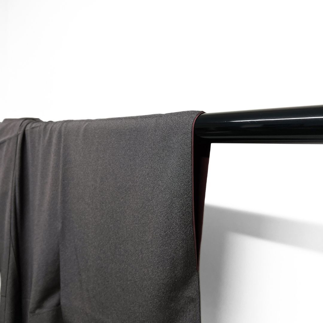  作家もの 小紋 江戸小紋 流線 変わり格子 紋無し 着物 121 b d ms 小紋 着物