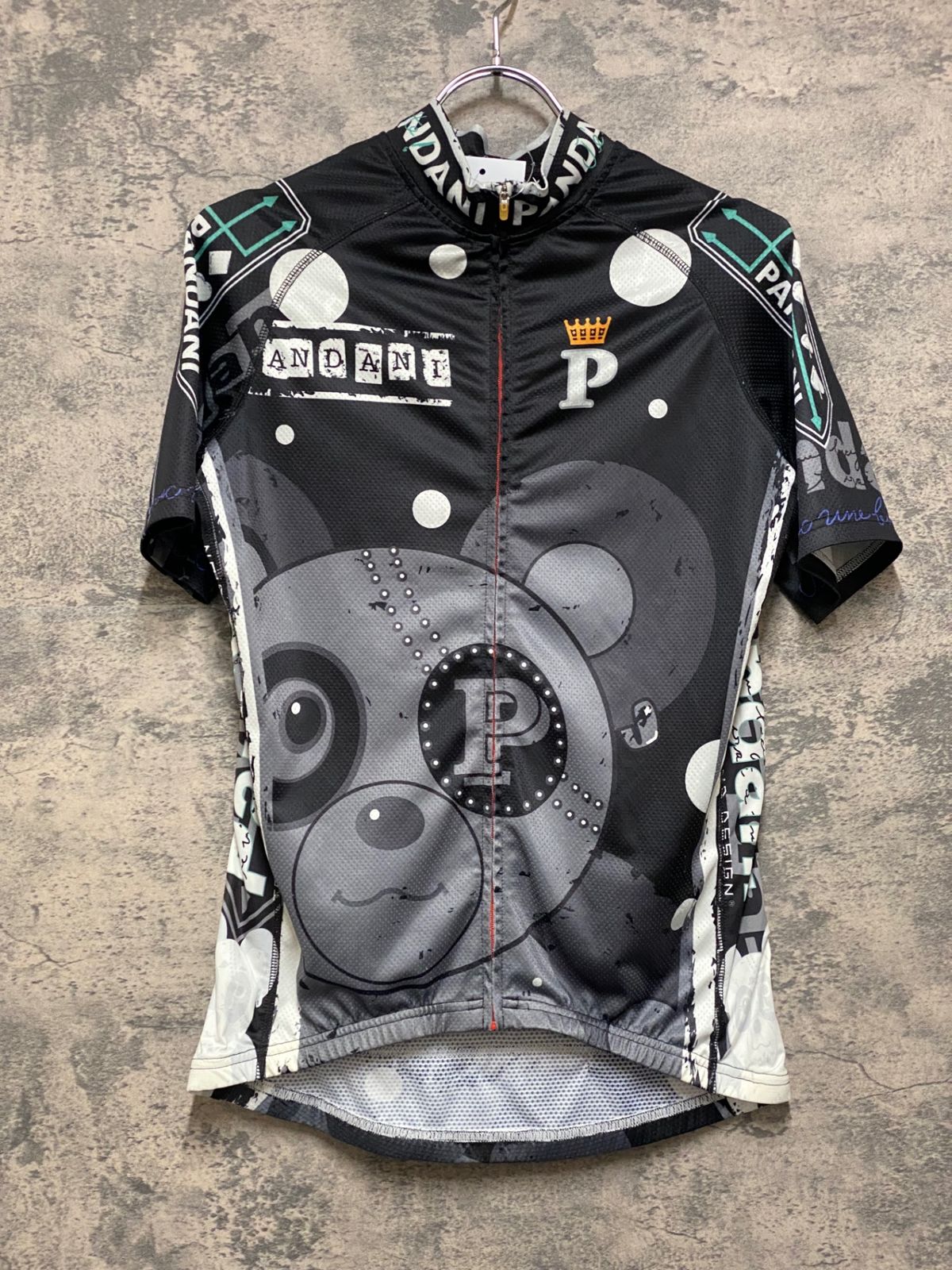 JP130 パンダーニ Pandani 半袖 サイクルジャージ 黒 M - メルカリ