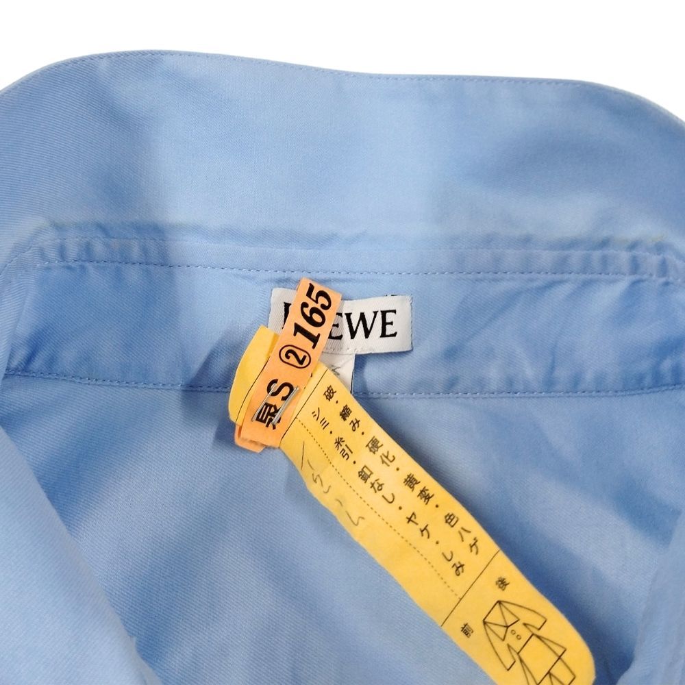 LOEWE ロエベ 品番 H526Y05WB1 ANAGRAM POCKET SHIRT レギュラーカラー