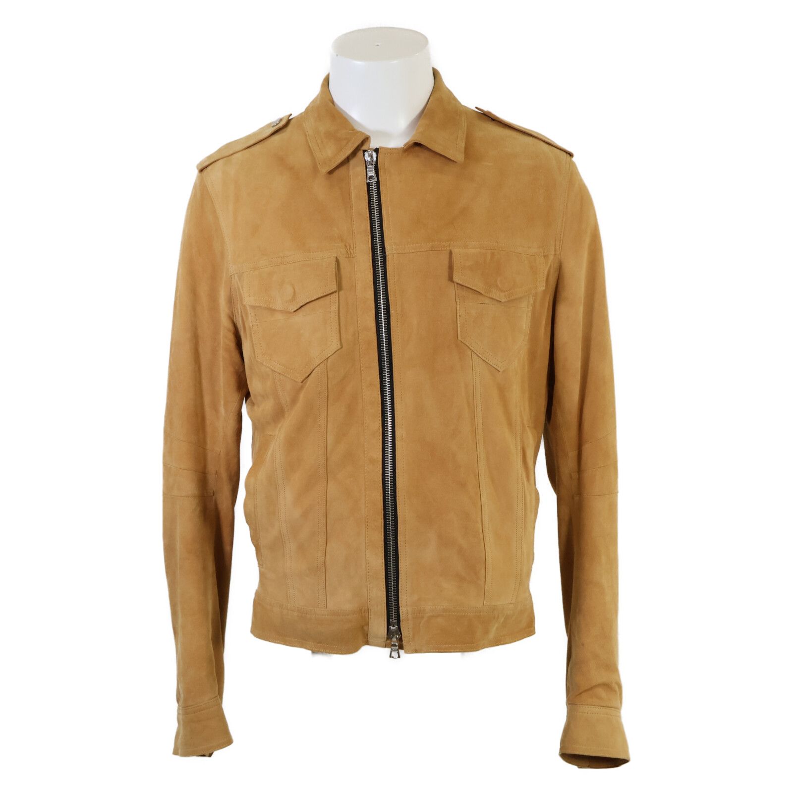 AMIRI アミリ サイドジップ スエード シングルライダース M