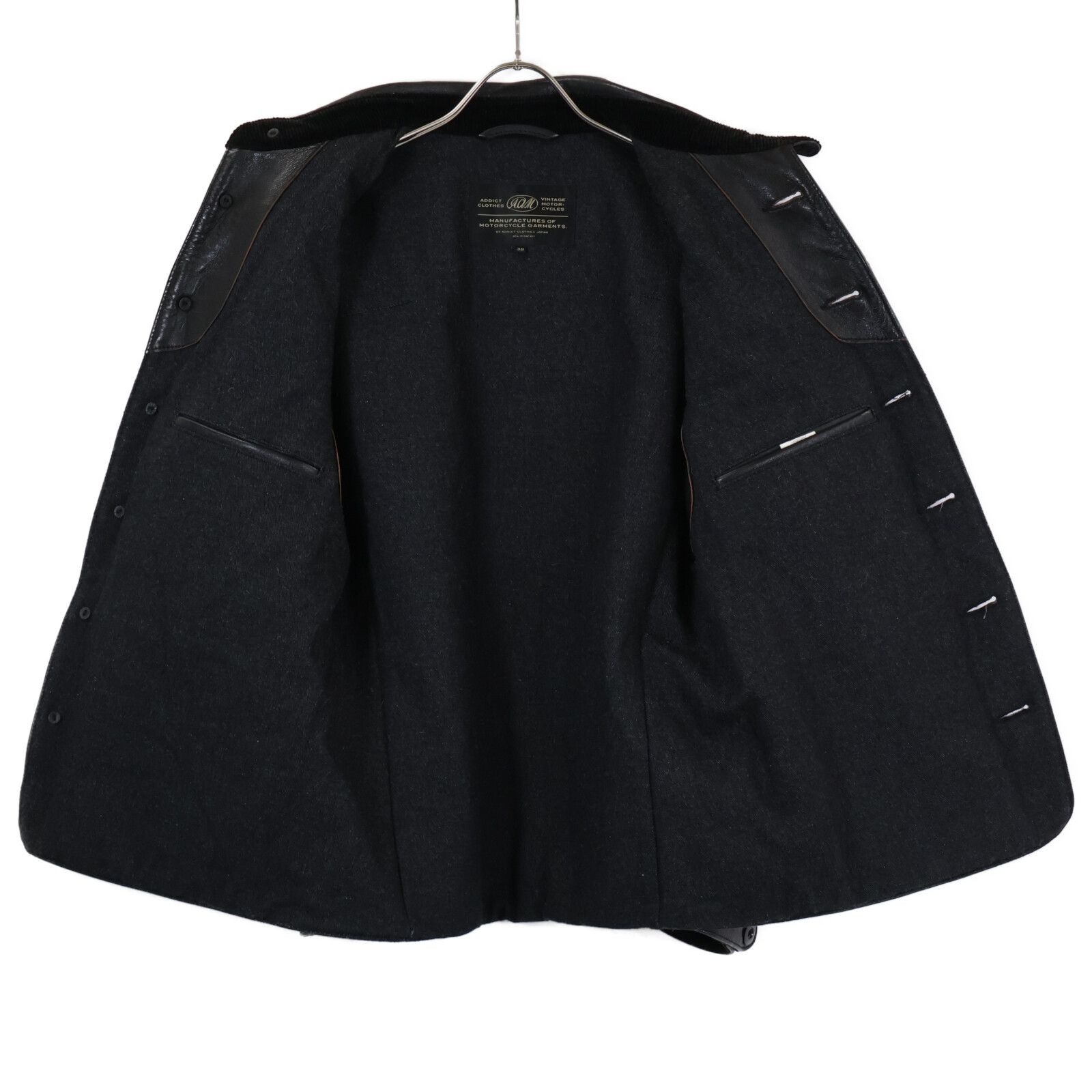 ADDICT CLOTHES アディクトクローズ 茶芯 シープスキン カー 38 - メルカリ