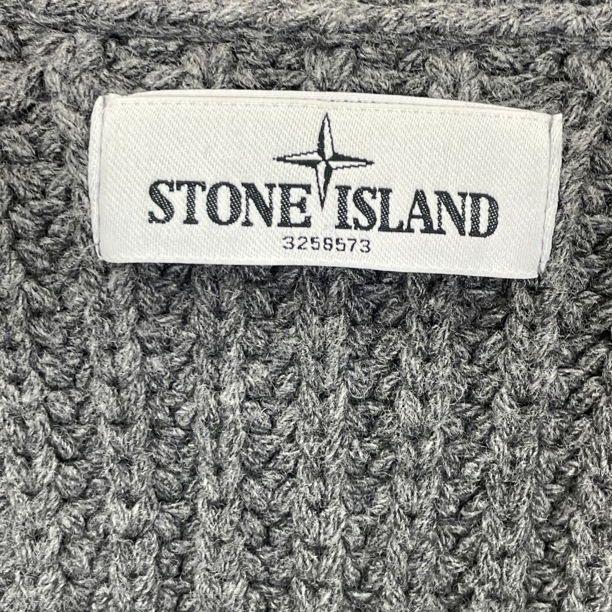 STONE ISLAND ストーンアイランド 12AW 5715525B1 ｸﾞﾚｰ ﾜｯﾍﾟﾝ ﾀﾞﾌﾞﾙ