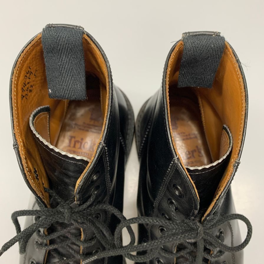Trickers モンキーブーツ　M6259 Tricker's トリッカーズ M6259 ブラックモンキーブーツ UK7.5 TRICKER