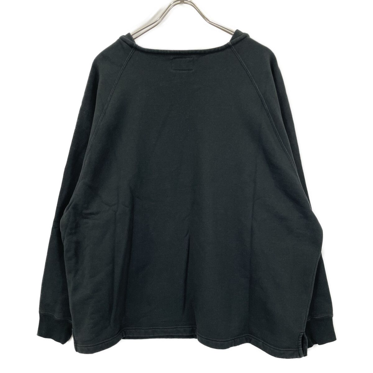 C.E シーイー CAVEMPT ﾌﾞﾗｯｸ ｺｯﾄﾝ ｽｳｪｯﾄﾌﾟﾙｵｰﾊﾞｰ L - メルカリ