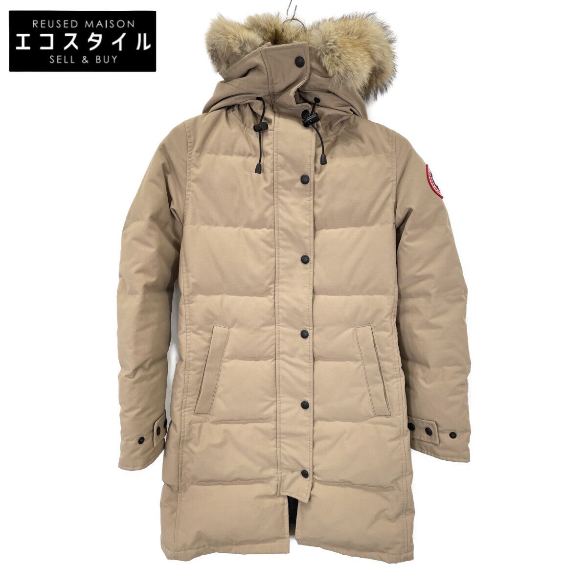 CANADA GOOSE カナダグース 2302JL ﾀﾝ ﾏｯｹﾝｼﾞｰﾊﾟｰｶｰ ﾀﾞｳﾝｼﾞｬｹｯﾄ S