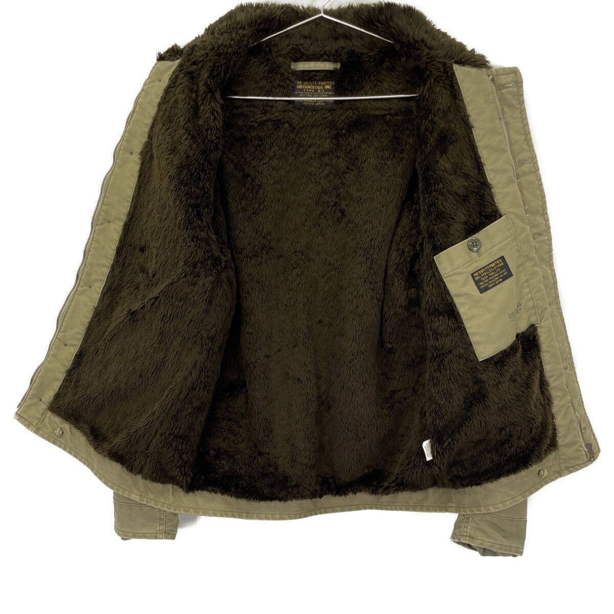 THE GUILTY PARTIES n1 デッキジャケット　ワコマリア WACKO MARIA ワコマリア ｶｰｷ GUILTY PARTIES N-1 ﾃﾞｯｷｼﾞｬｹｯﾄ XL - メルカリ