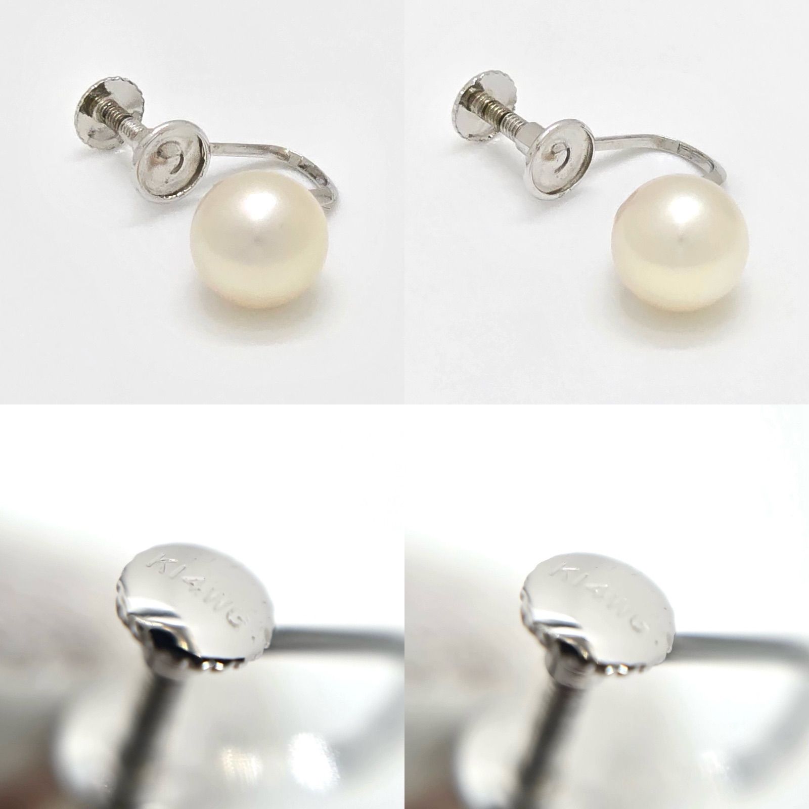 あこや真珠 アコヤパール ネックレス イヤリング セット 本真珠 一珠