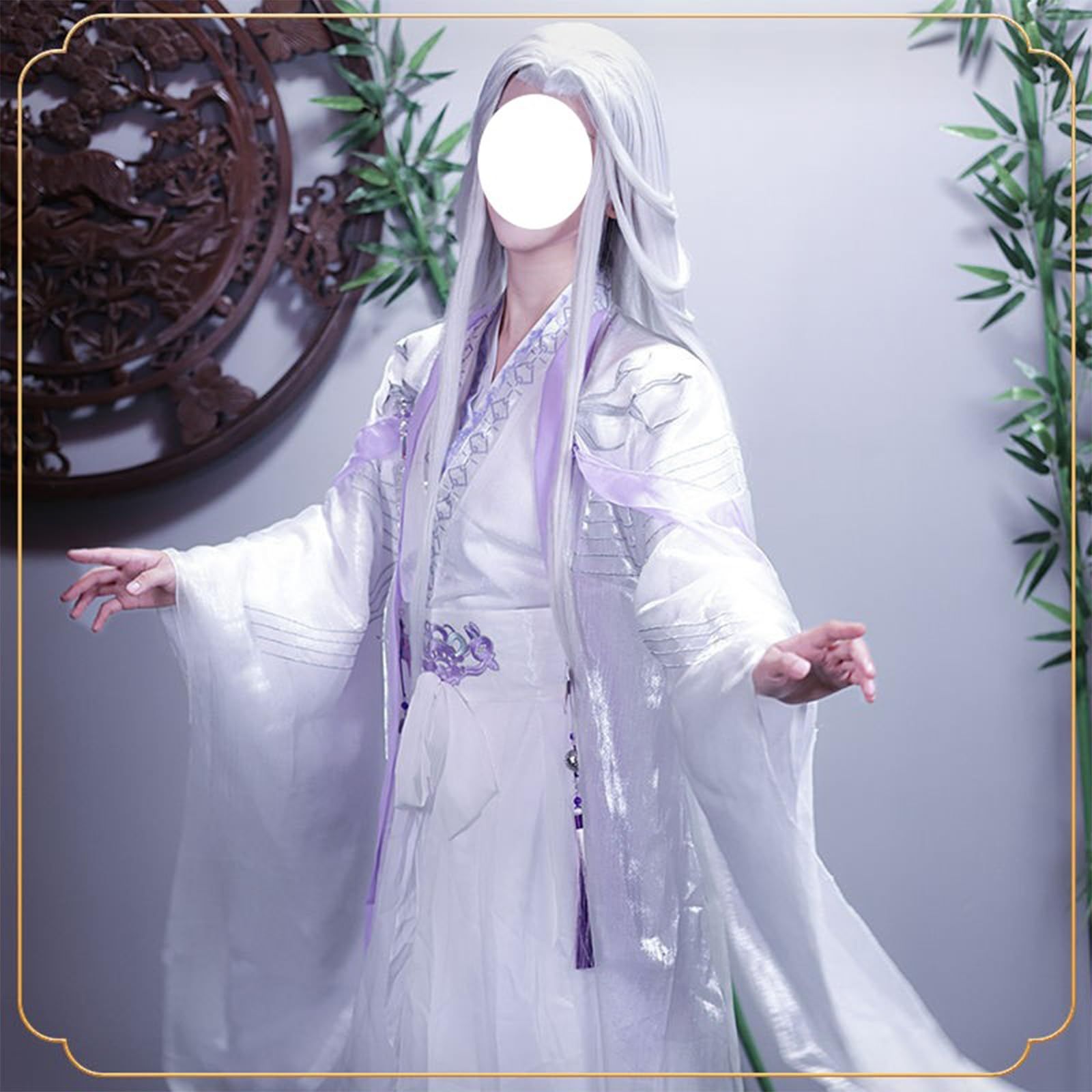 代號鳶コスプレ 左慈コスプレ衣装 和服 着物 浴衣 ウィッグ付き 飾り 如 廣陵王 劉辯 孫策コスプレ 制服 仮装 同人服 コス