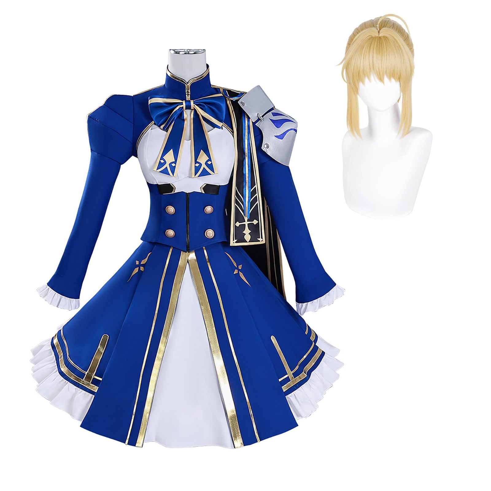 崩壊 スターレイル セイバー コスプレ衣装 コスチュームセット ウイッグ付き
