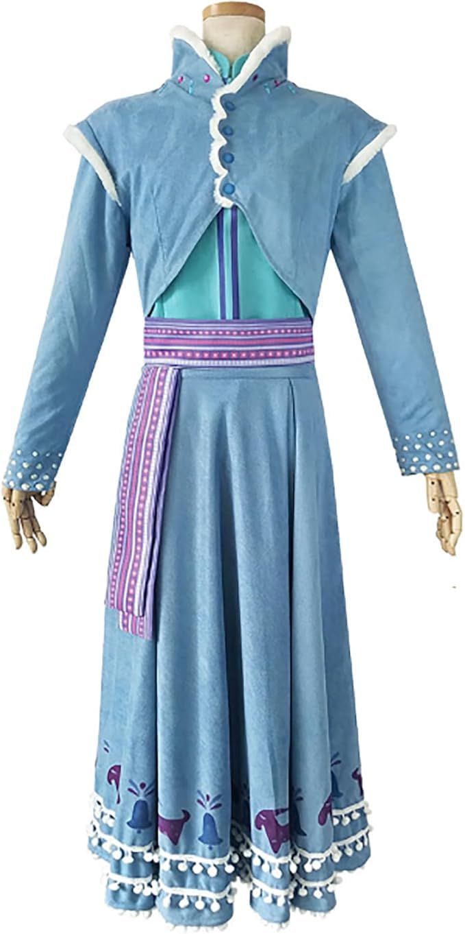 アナと雪の女王 家族の思い出 アナ ドレス 衣装 付き コスチューム 忘年会