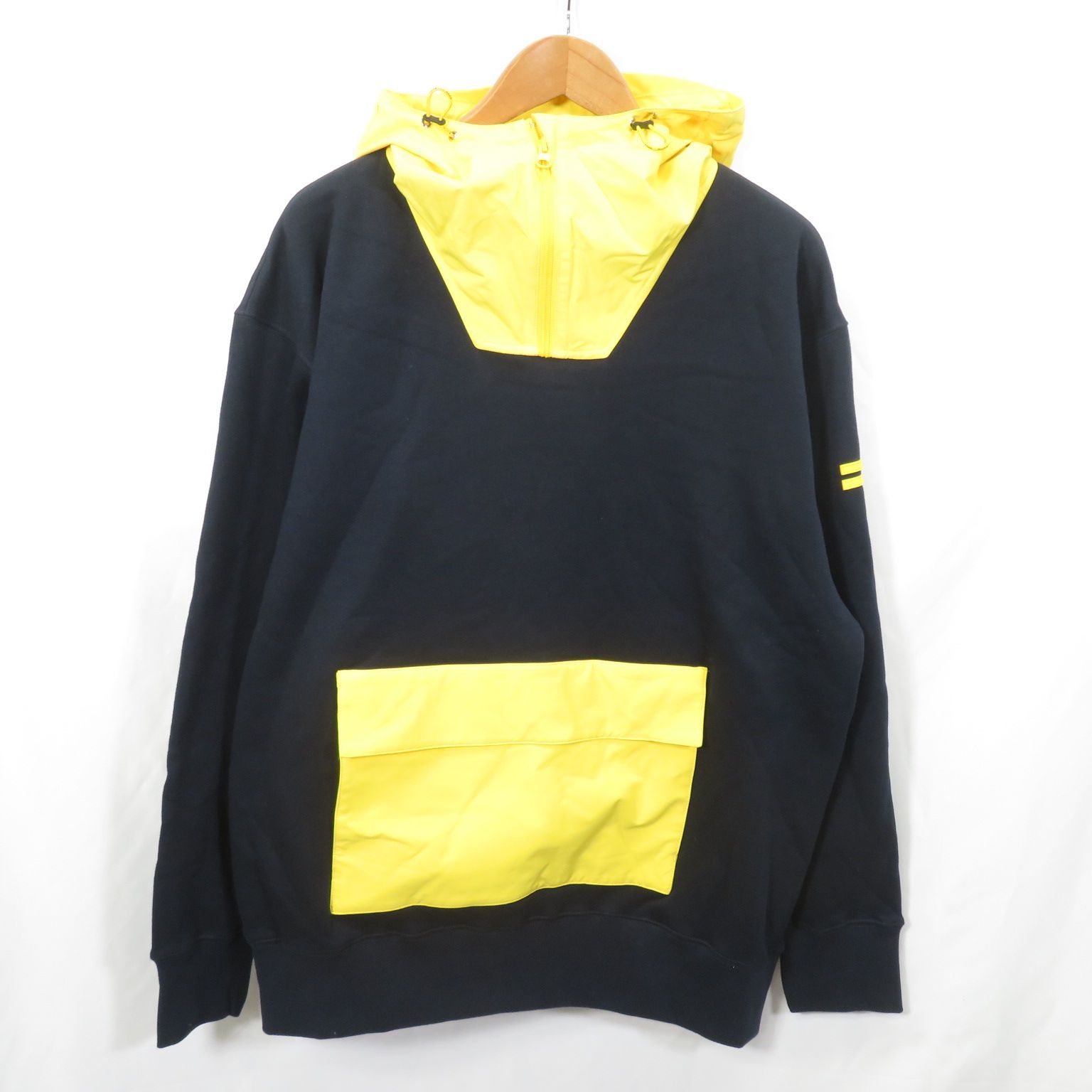 美品 muta MARINE ハーフジップ アノラック パーカー - メルカリ