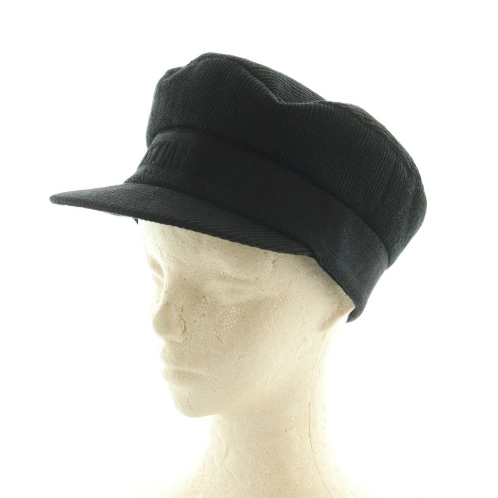 未使用 Christian Dior 刺繍キャスケット／サイズ57 クリスチャンディオール Christian Dior キャスケット 帽子 ロゴ刺繍