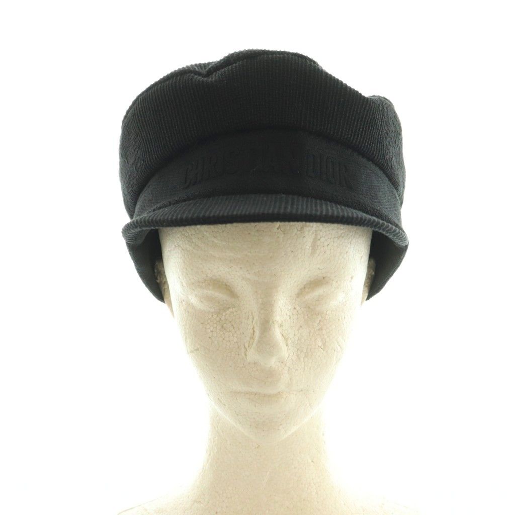 クリスチャンディオール Christian Dior キャスケット 帽子 ロゴ刺繍