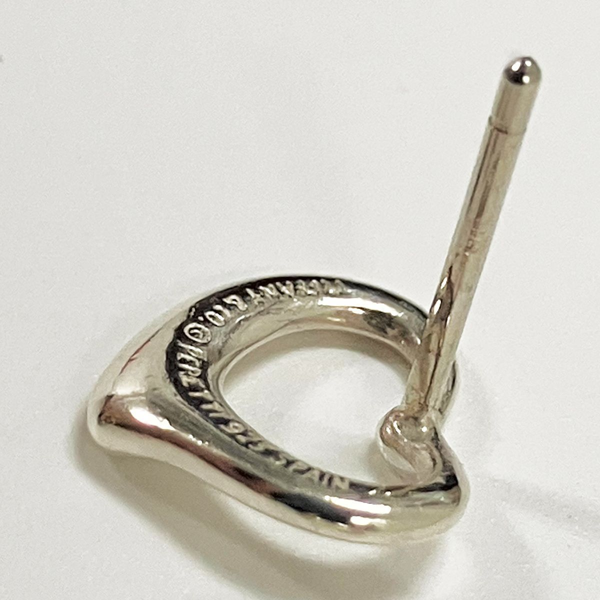 TIFFANY&Co. ティファニー オープンハート ピアス 925 ポスト585