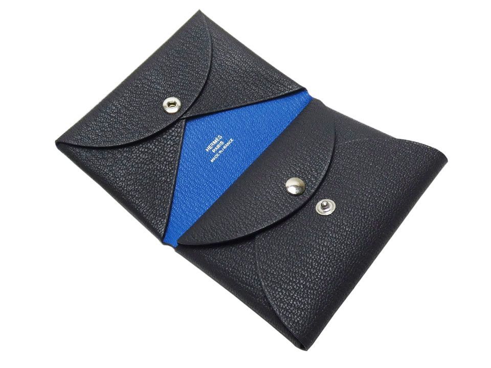 未使用品】エルメス HERMES コインケース付カードケース