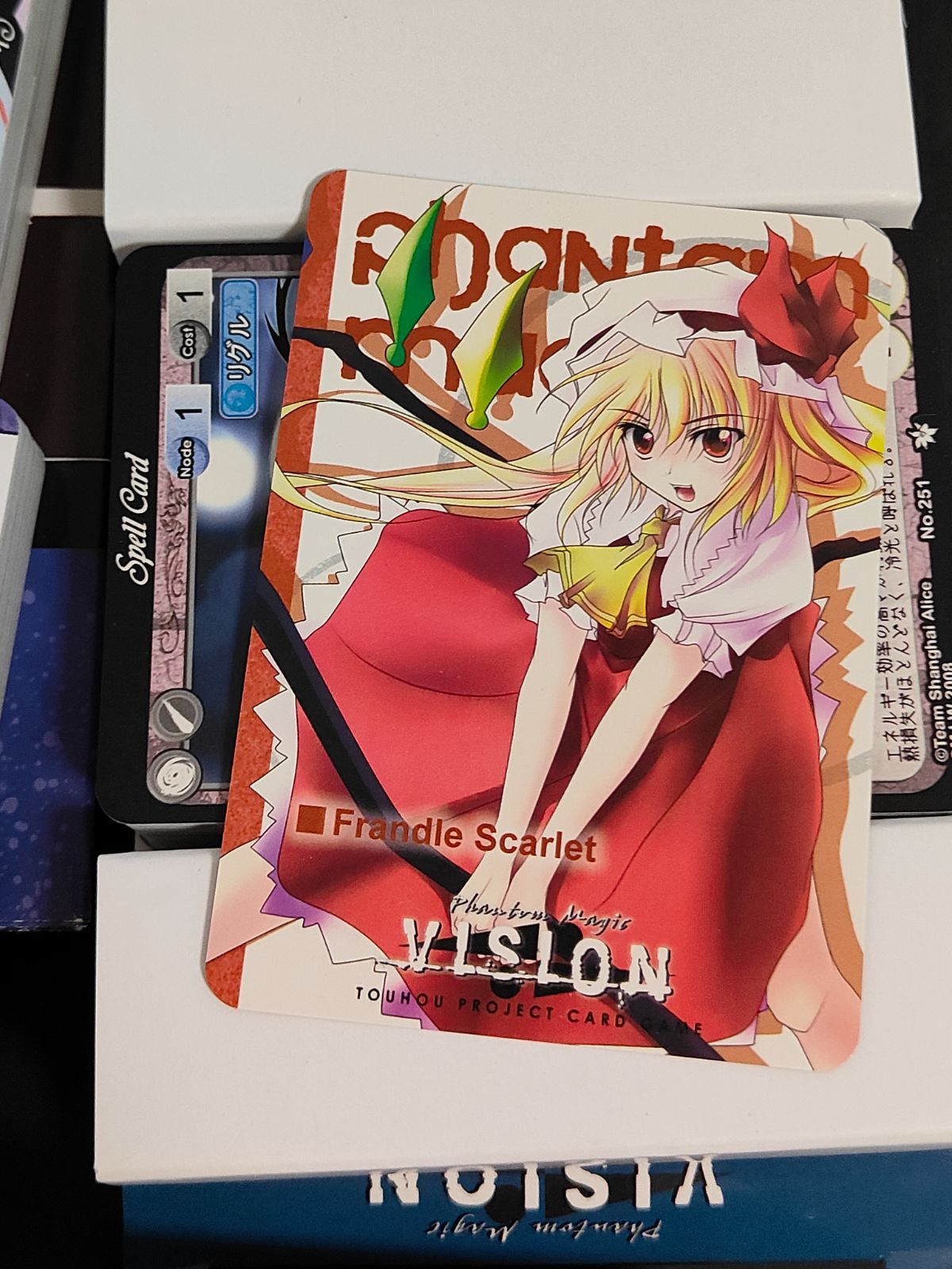 東方project カードゲーム　vision まとめ売り 東方Projectカードゲーム『Phantom Magic Vision』デッキ3種セット発売