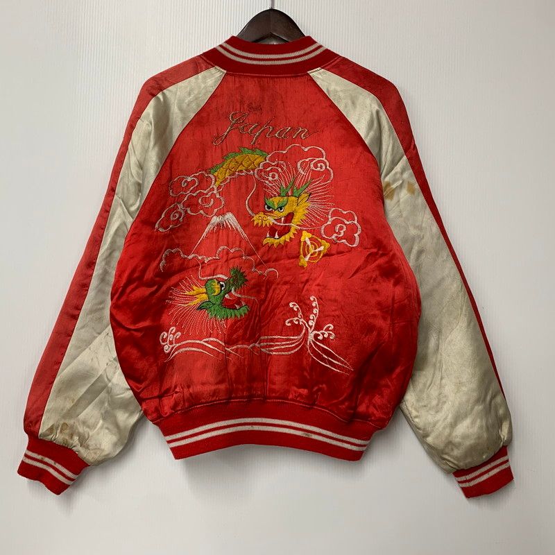 現状渡し品】 USED VINTAGE DRAGON×JAPAN SOUVENIR JACKET スーベニア