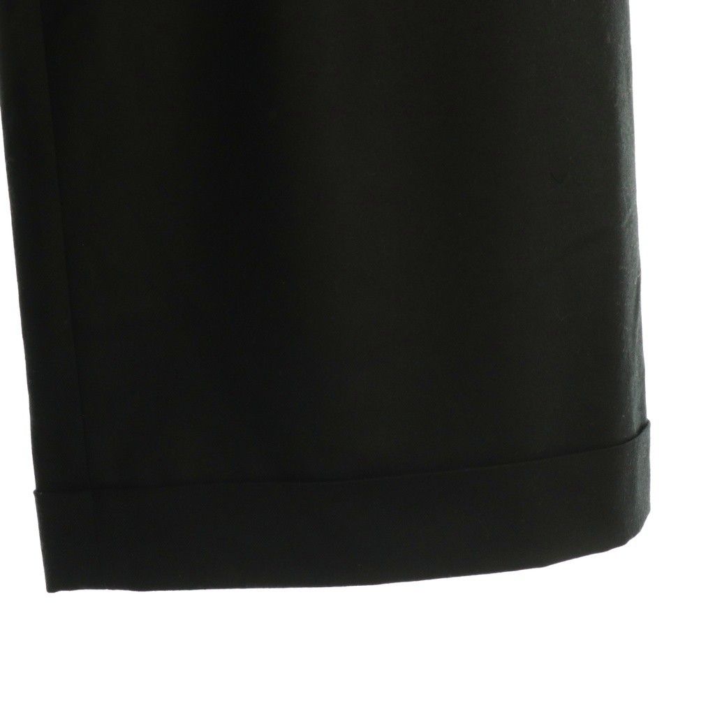 デニール denier 25AW ウールイージーワイドパンツ F 黒 /NR □OS □SH