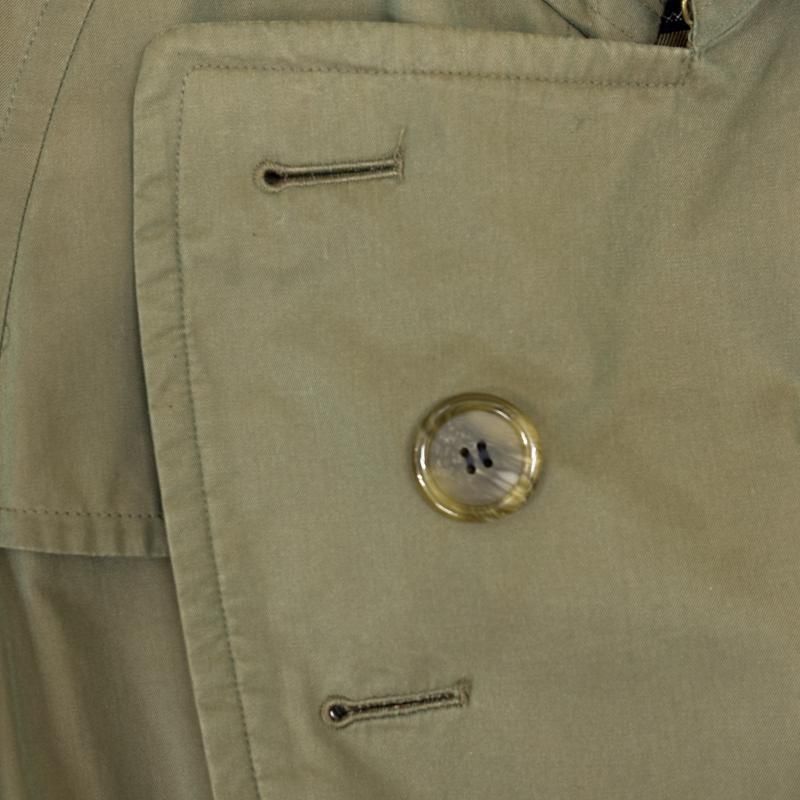 バーバリーズ 80年 イングランド製 ビンテージ 玉虫色 トレンチ コート