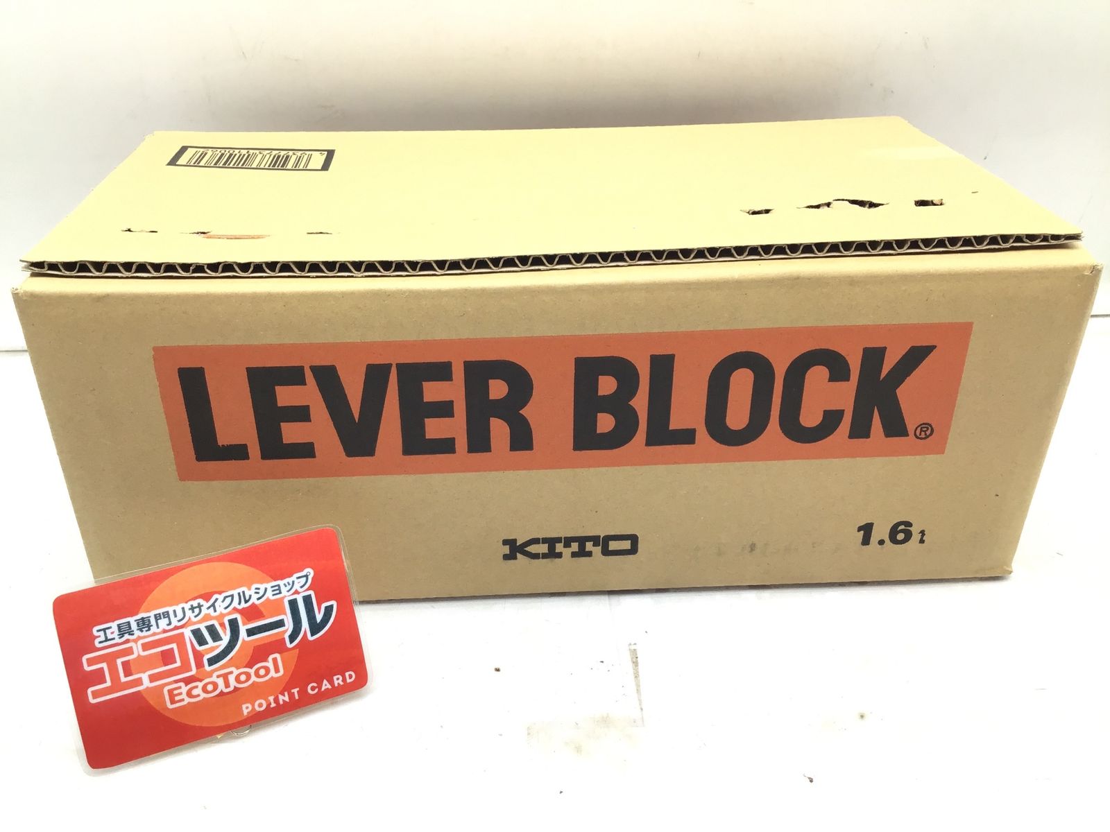 KITO キトー 1.6 tレバーブロック L 5形 LB 016 エコツー M 02