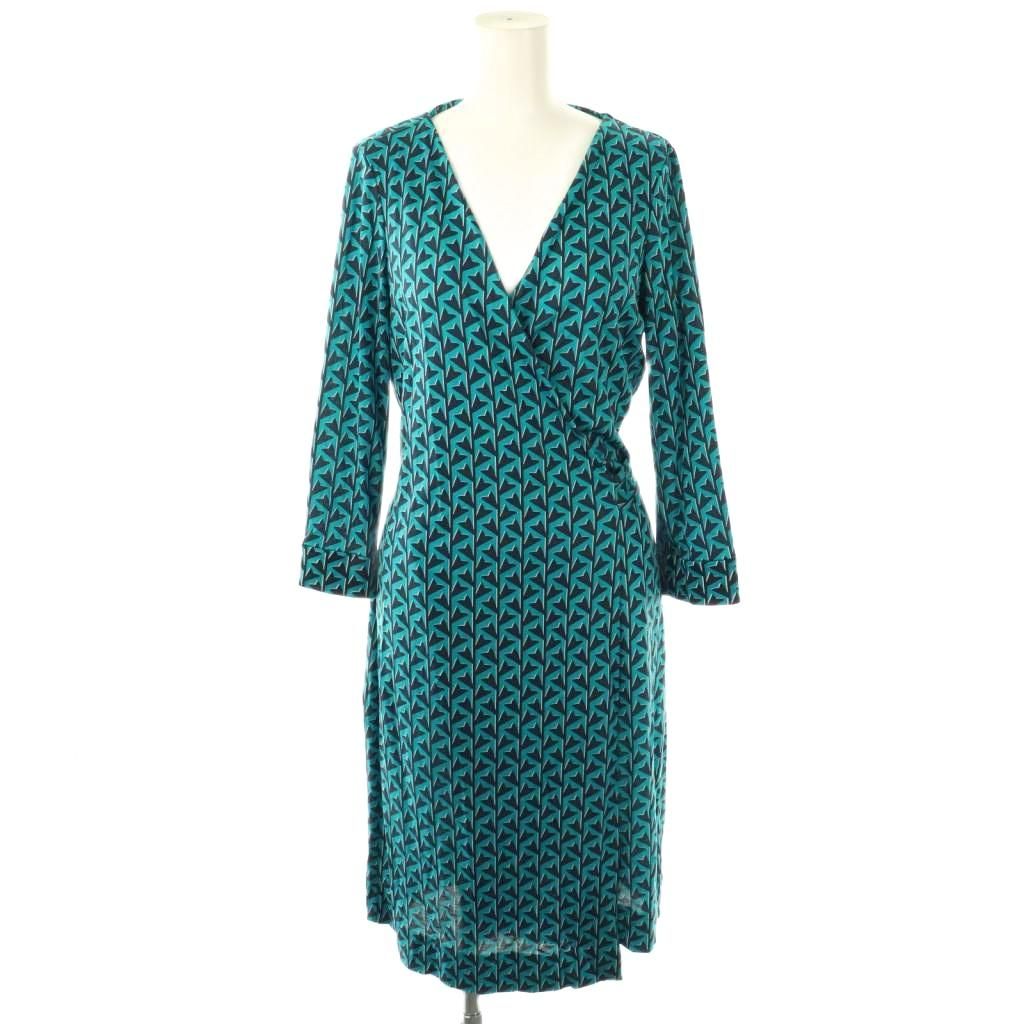 ダイアンフォンファステンバーグ DIANE von FURSTENBERG 総柄 ラップ