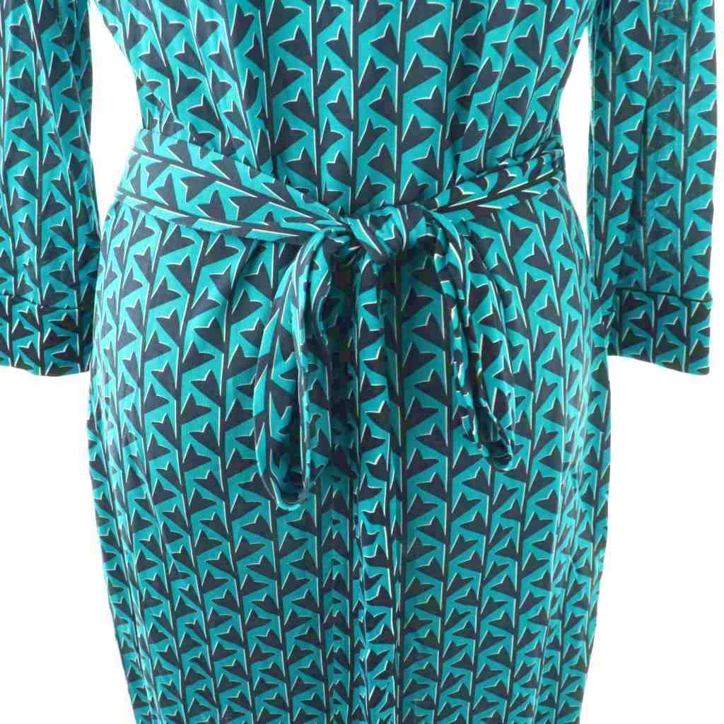 ダイアンフォンファステンバーグ DIANE von FURSTENBERG 総柄 ラップ