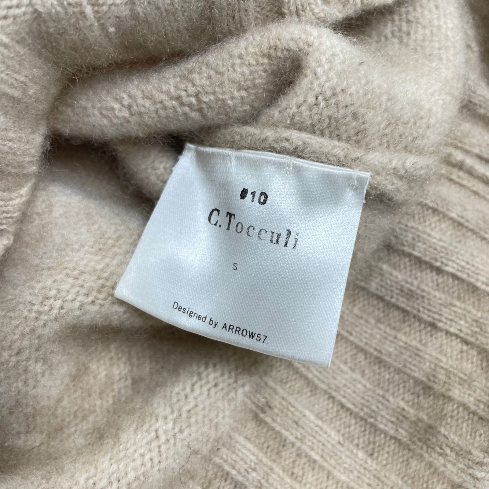 ARROW57 / 田中さんのセーター C.Tocculi カシミヤタートルネック