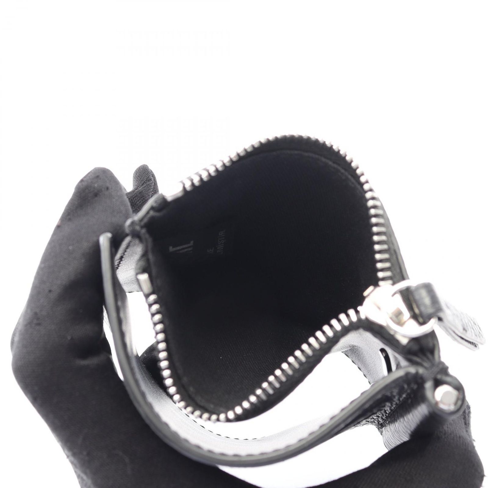 メゾン マルジェラ Maison Margiela 二つ折り財布 ブラック レザー