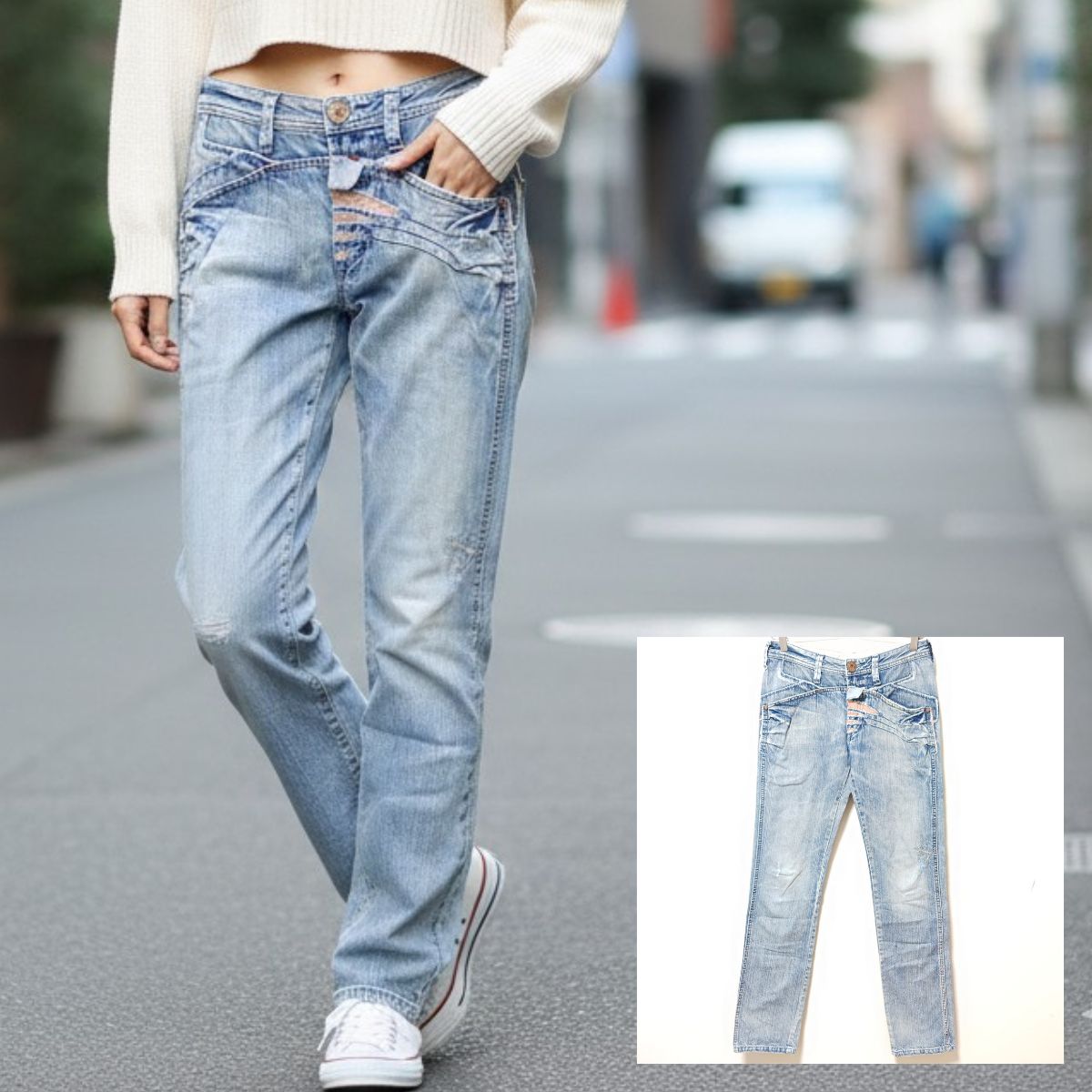 古着コーデに◎【LE JEAN DE MARITHE FRANCOIS GIRBAUD】ルジャンドゥ