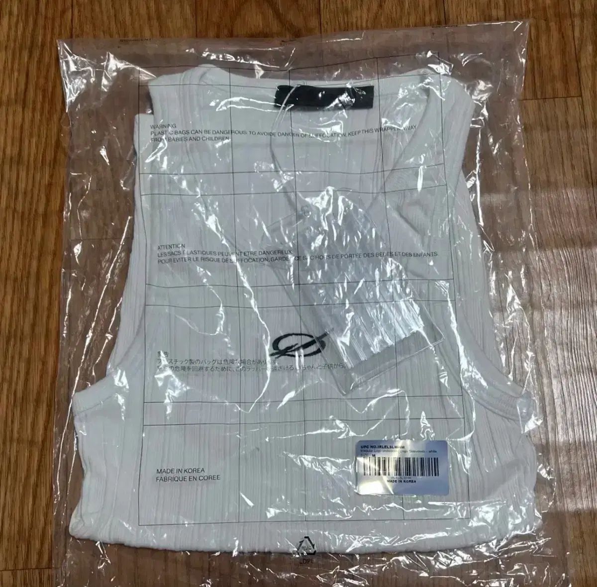 M 51 ノースリーブ ブラック ホワイト Tシャツ トップス メンズ