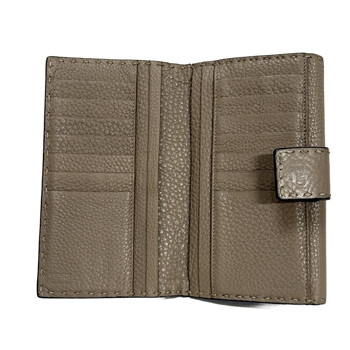 FENDI(フェンディ) 長財布 セレリア,ピーカブー 8M0308 グレーベージュ