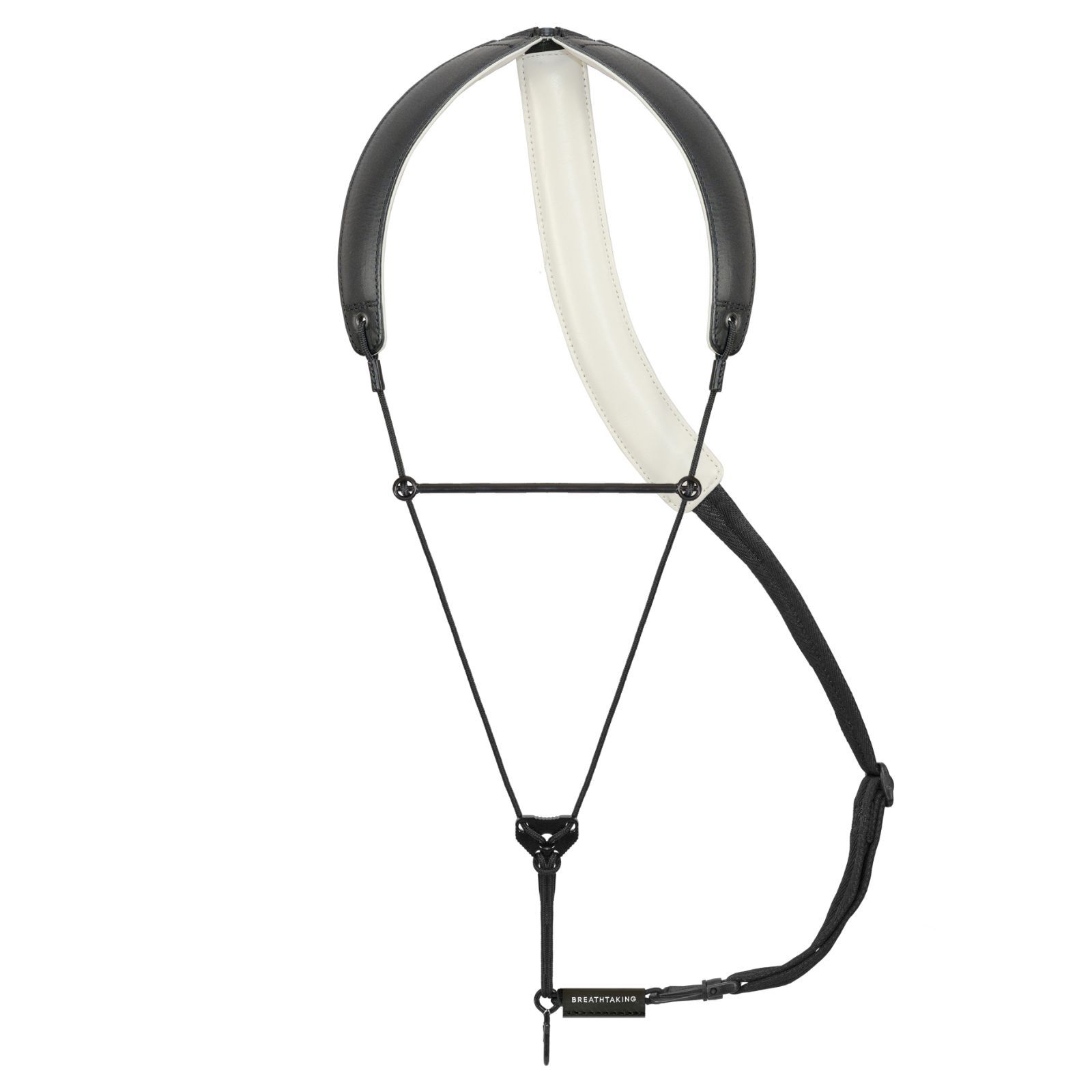 ≪ バスクラリネット用 ≫ ブレステイキングストラップ ライザ Ⅱ R ブラック Mサイズ