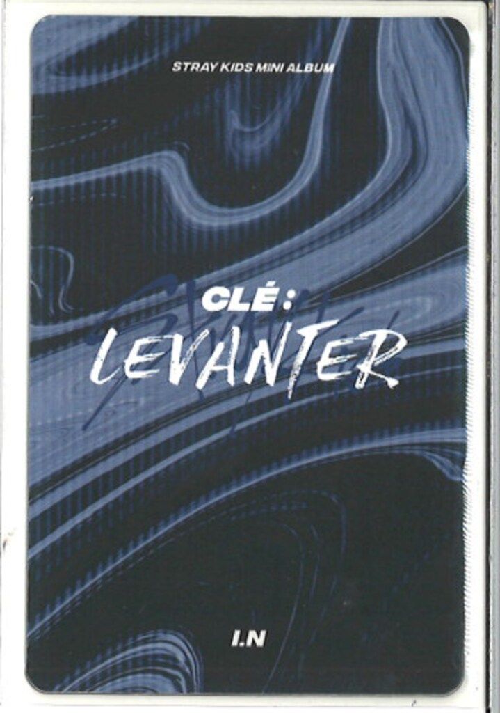 StrayKids CLE:LEVANTER I.N レンチキュラーカード - メルカリ