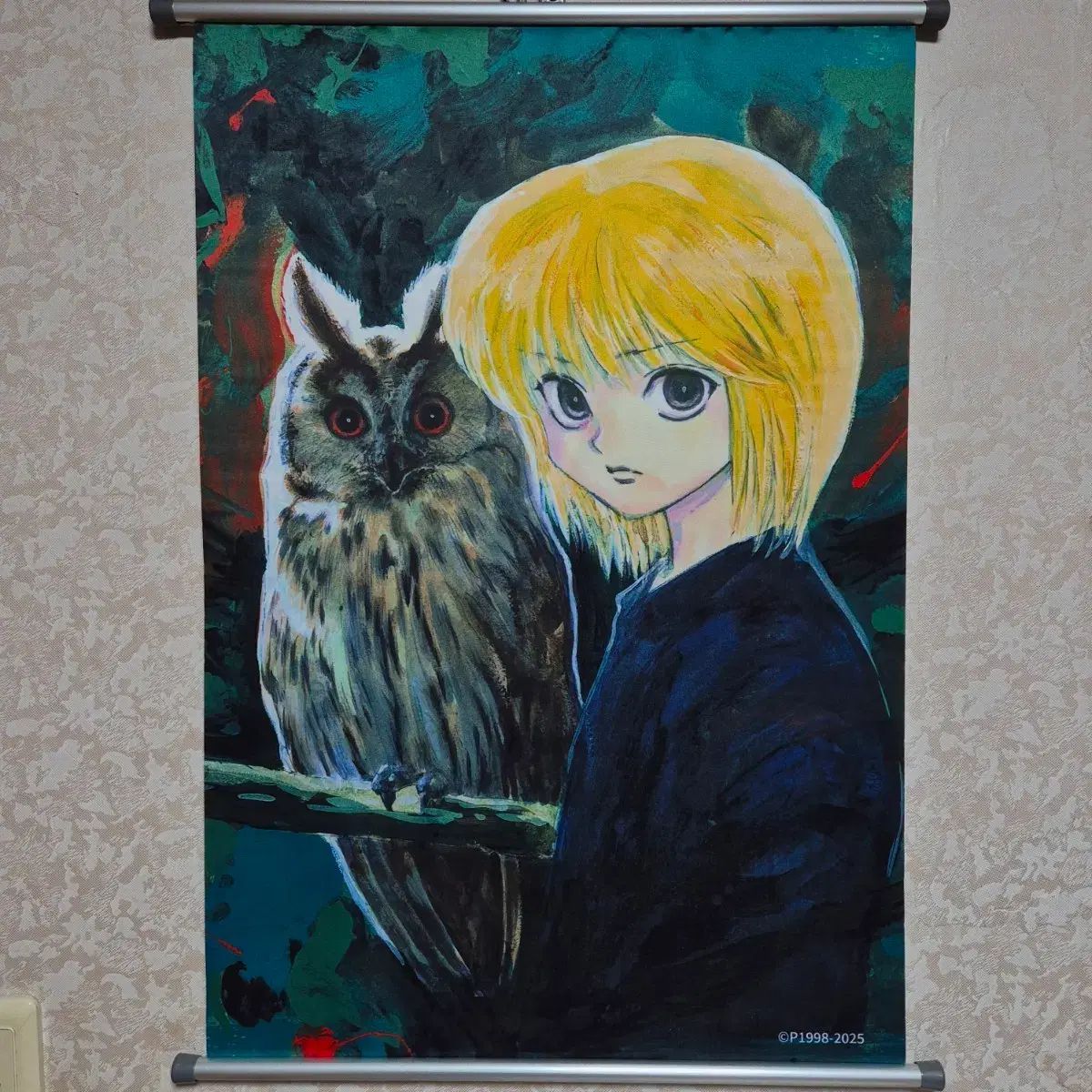 ハンターハンター クラピカ 原画 表紙 タペストリー - メルカリ