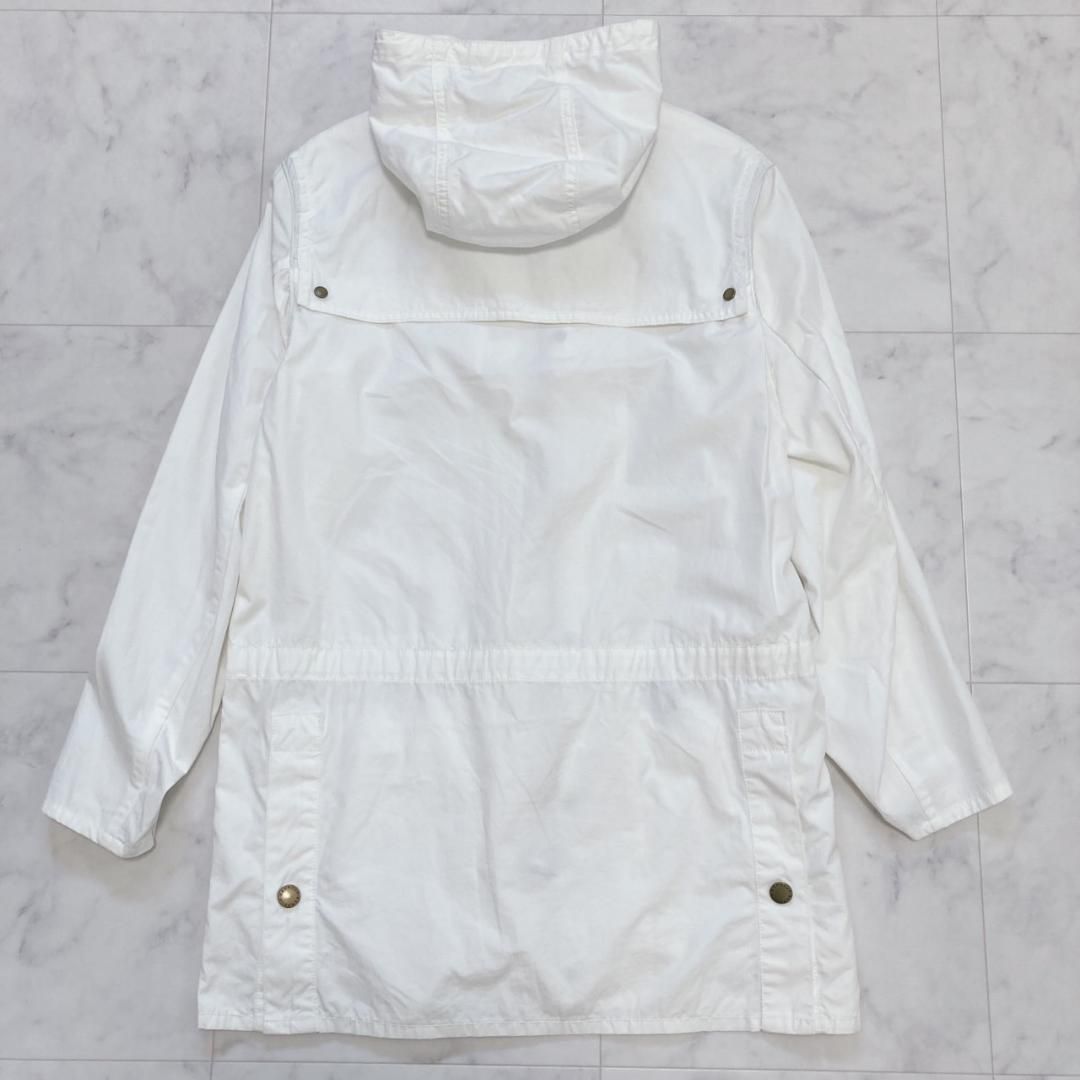 Barbour Overdyed Durham white 36 Barbour Durham Jacket Concrete