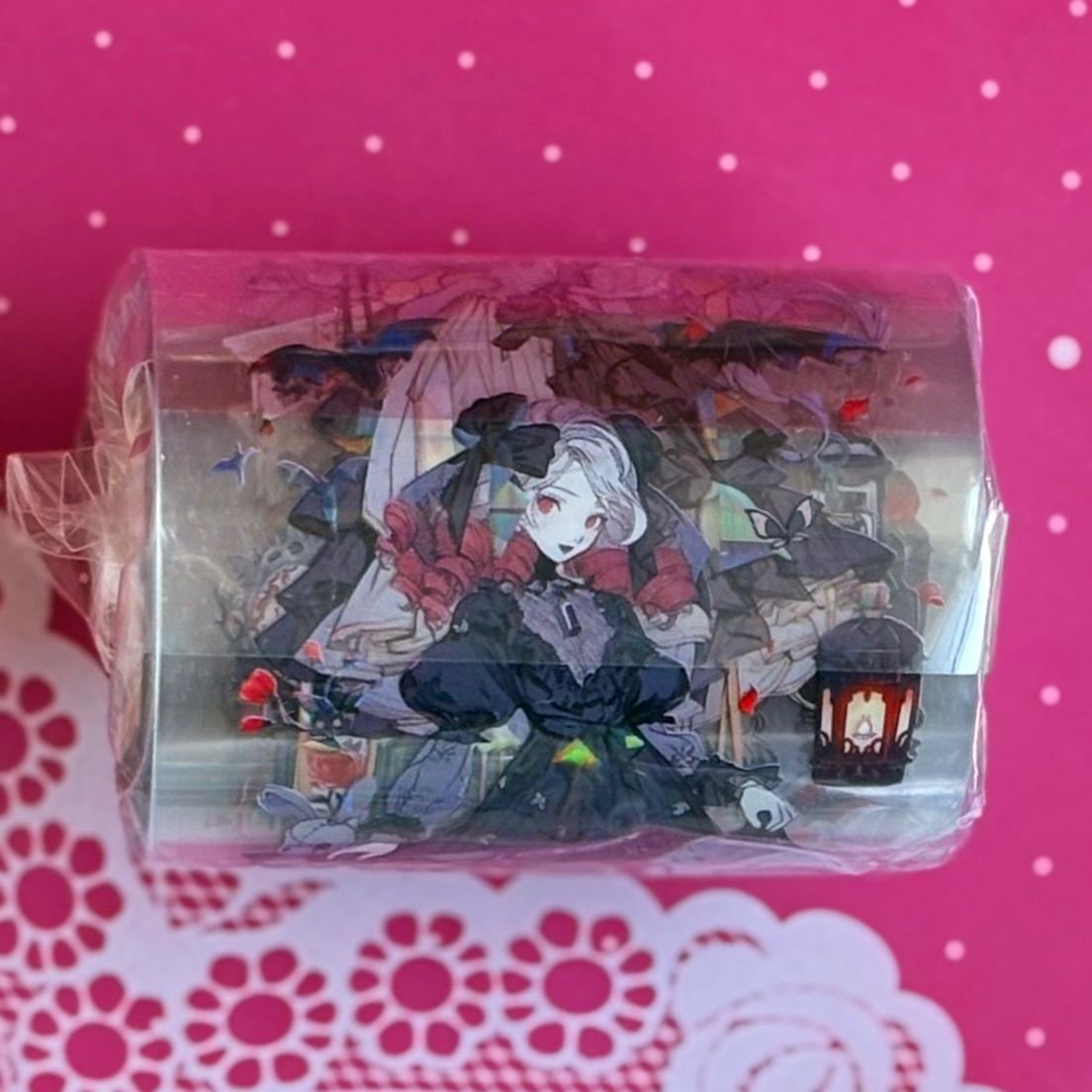 贝壳光 6 cm 10 m 暗黑萝莉 海外マスキングテープ 海外マステ 人物