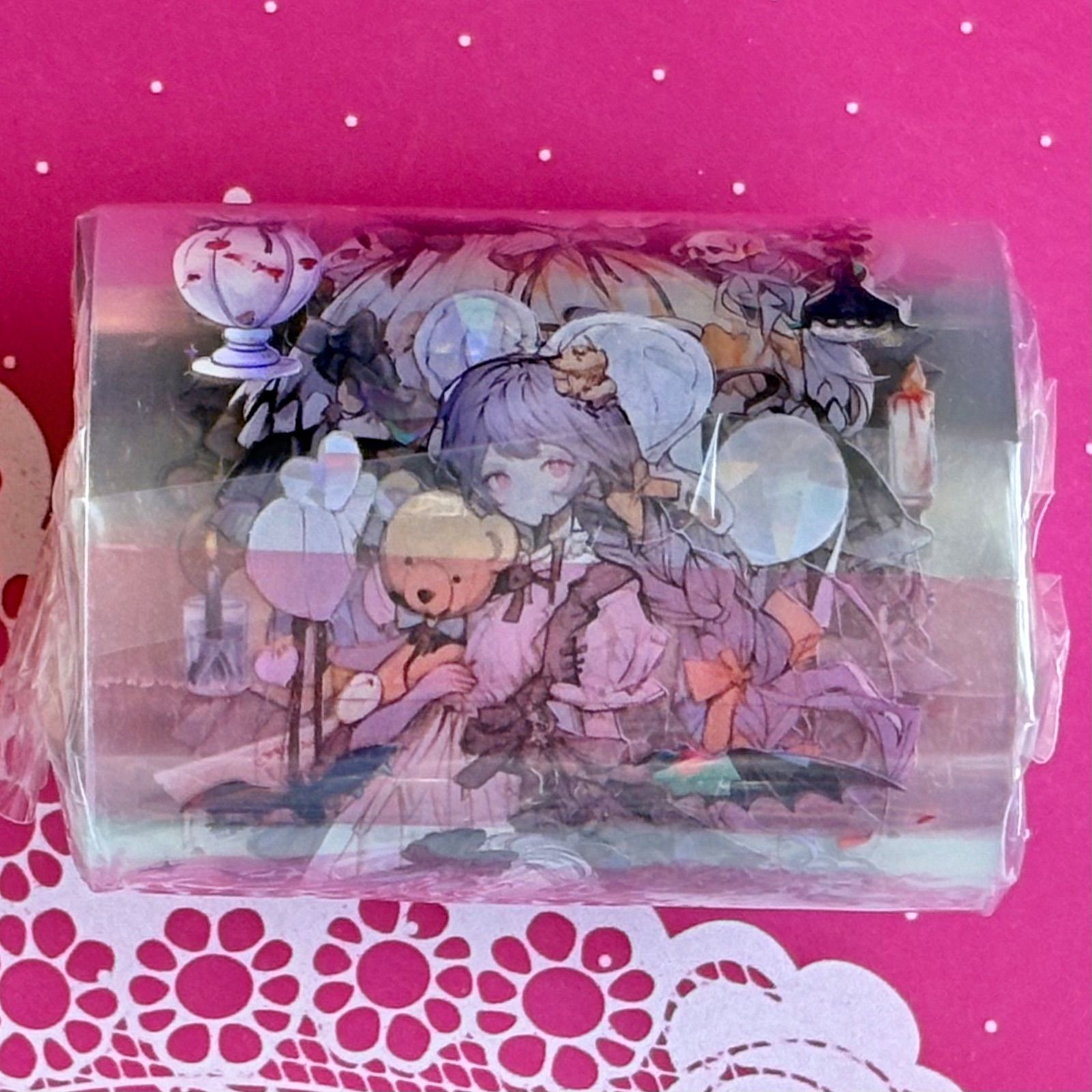 贝壳光 6 cm 10 m 暗黑萝莉 海外マスキングテープ 海外マステ 人物