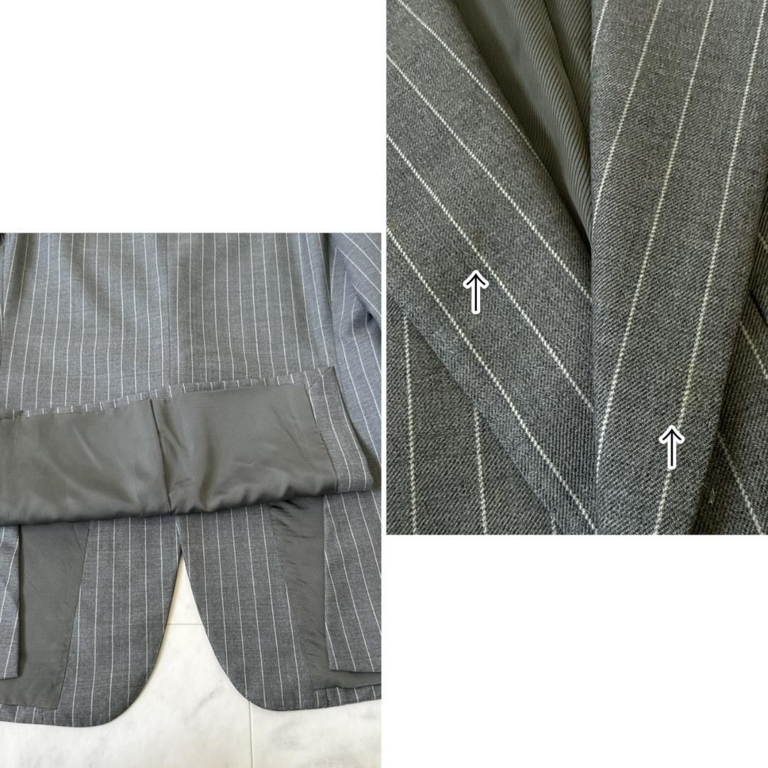 BROOKS BROTHERS ストライプ グレースーツ 2ボタン - メルカリ