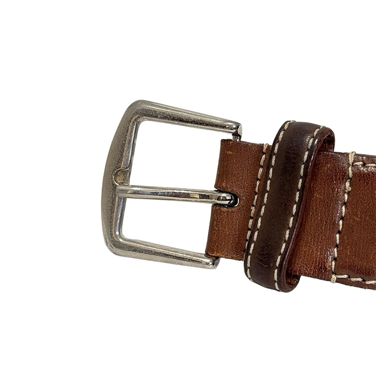 Loro Piana(ロロピアーナ) ベルト 100/40 - ダークブラウン レザー