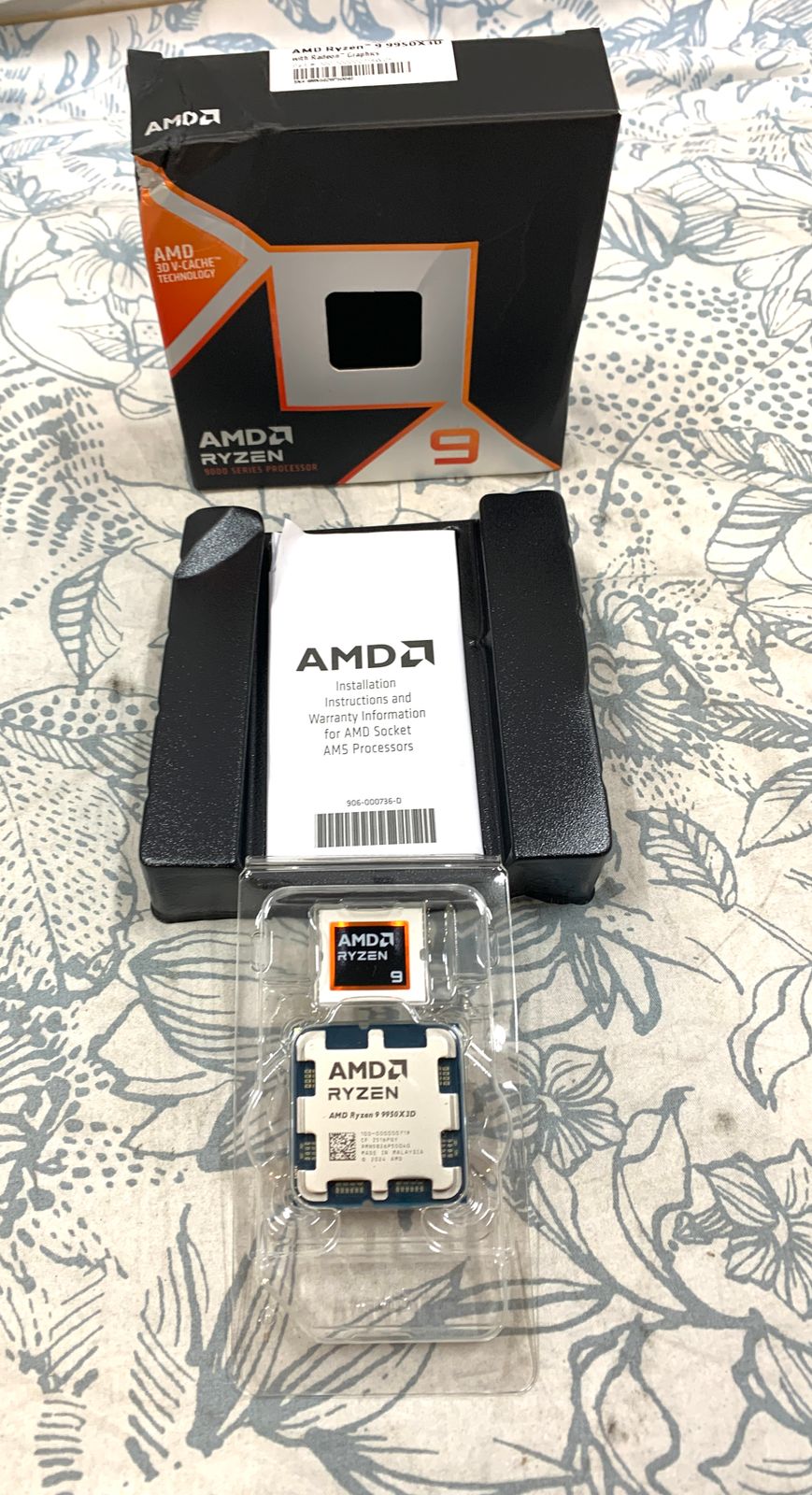 AMD Ryzen 9 9950 X 3 D 16コアプロセッサー