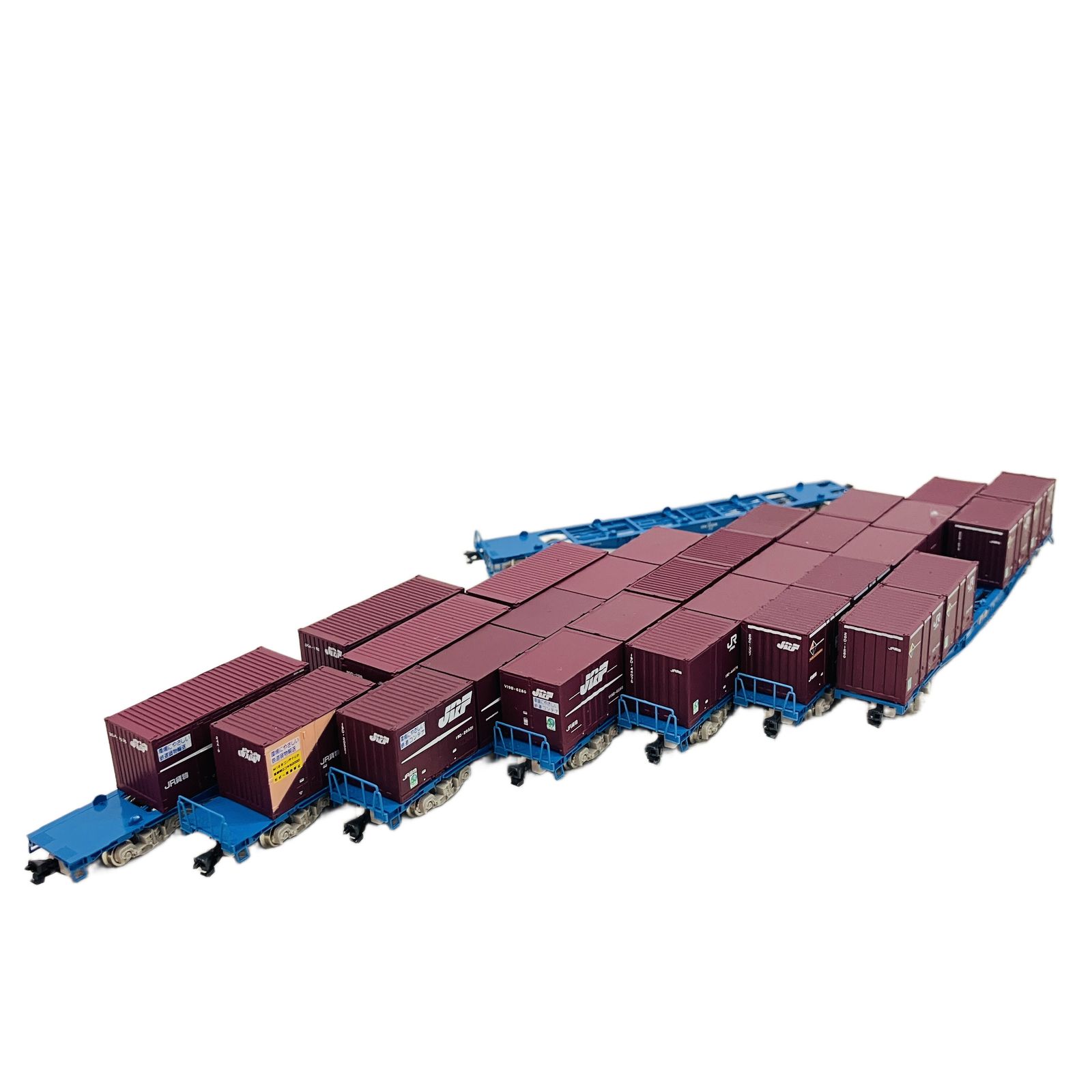 KATO コキ104 JRFマーク有り 8両編成 コンテナ車 鉄道模型 Nゲージ