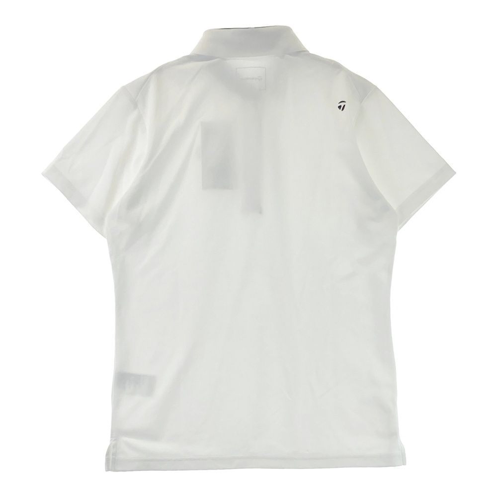 サイズ：L TAYLOR MADE テーラーメイド 半袖ポロシャツ ホワイト系