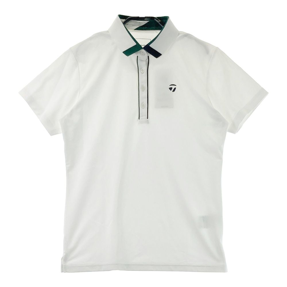 サイズ：L TAYLOR MADE テーラーメイド 半袖ポロシャツ ホワイト系