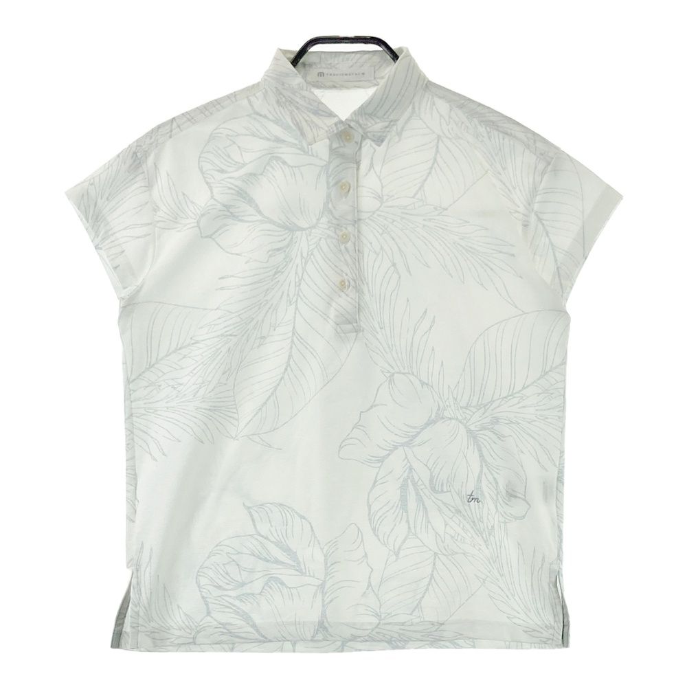 サイズ：M TRAVIS MATHEW トラビスマシュー 半袖ポロシャツ 総柄