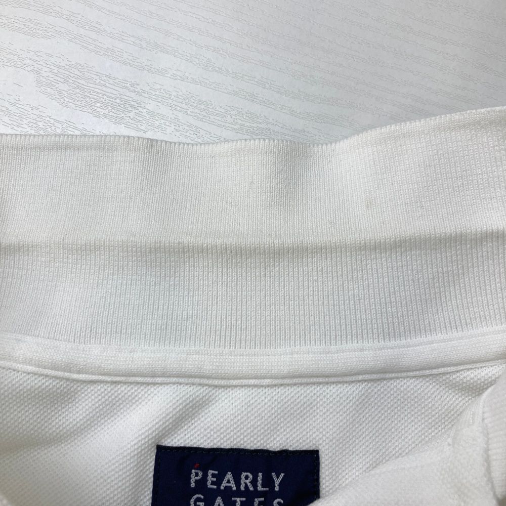 パーリーゲイツ スヌーピーポロシャツ　サイズ0 パーリーゲイツ×PEANUTS 半袖ポロシャツ レッド スヌーピー レディース