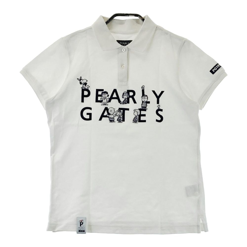 パーリーゲイツ スヌーピーポロシャツ　サイズ0 サイズ：0 PEARLY GATES パーリーゲイツ ×PEANUTS 半袖ポロシャツ