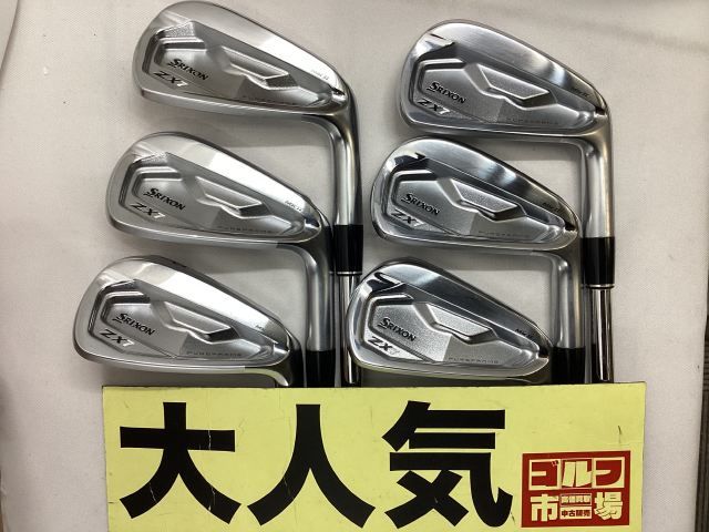 中古】アイアンセット ダンロップ 【大人気モデル】スリクソンZX7 Mk